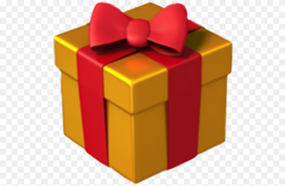 Gift Present Iphone Emoji Christmas Christmastime Emoji Gift, Box Free Png Download