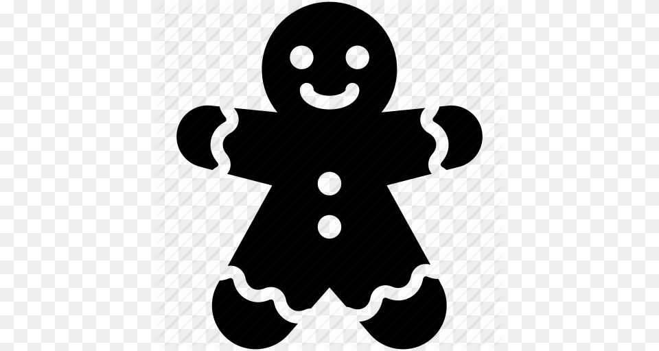 Gingerbread Man Clipart Gingerbread Man Black Text, Toy Free Png Download