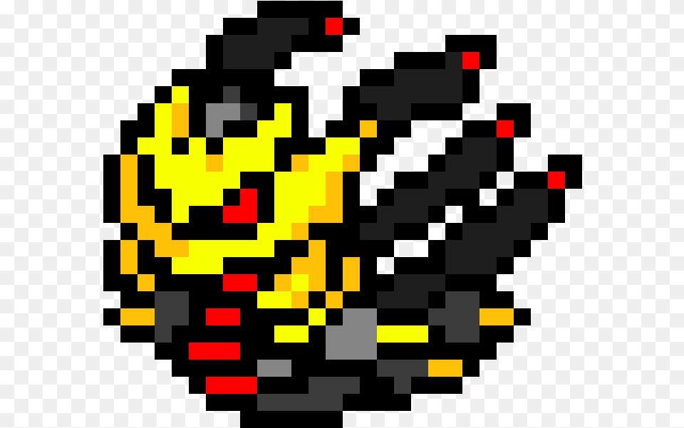 Download Giratina Sprite Image With No Background Pixel Art Pokemon Giratina, Qr Code Free Png