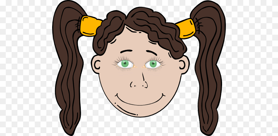 Girl Green Eyes Clipart, Baby, Person, Face, Head Free Png Download