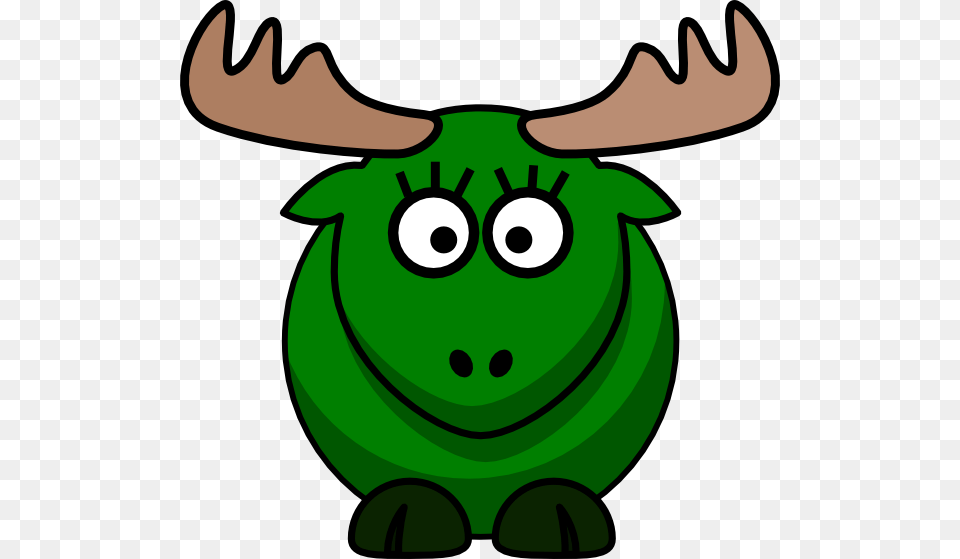 Girl Green Moose Clipart, Animal, Deer, Mammal, Wildlife Free Png Download