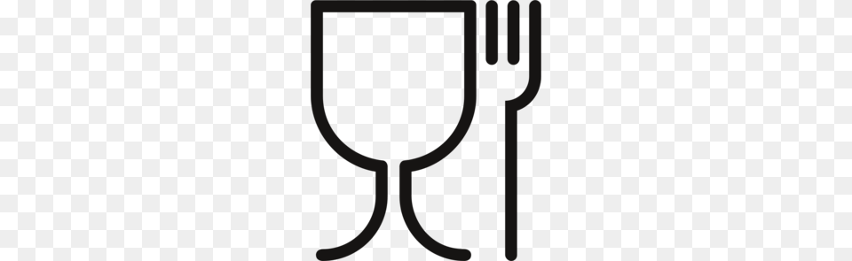 Download Glass And Fork Symbol Clipart Food Contact Materials, Cutlery Png Image