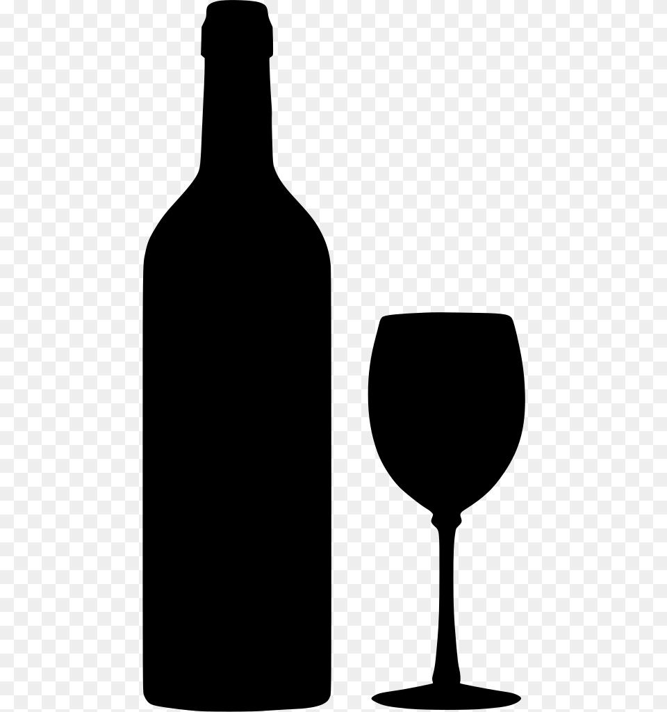 Download Glass Bottle, Gray Png