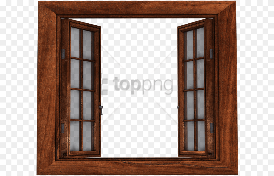 Download Glass Frame Images Ventanas De Madera Rusticas, Door, Wood, Window Png Image