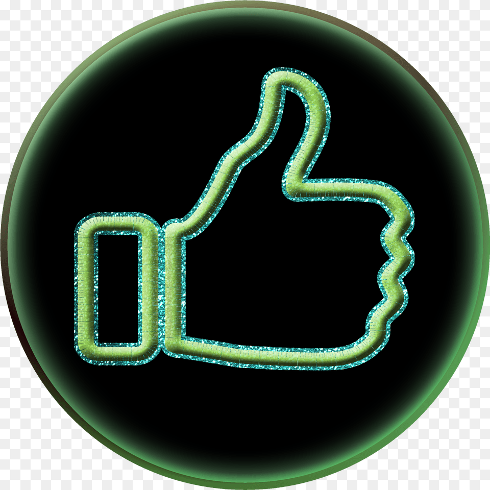 Glowing Like Button Stockxchng Full Size Sign Language, Light, Accessories Free Png Download