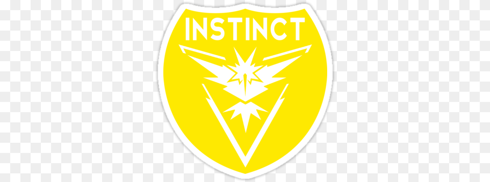 Download Go Instinct Pokemon Team Icon Team Instinct, Badge, Logo, Symbol Png Image