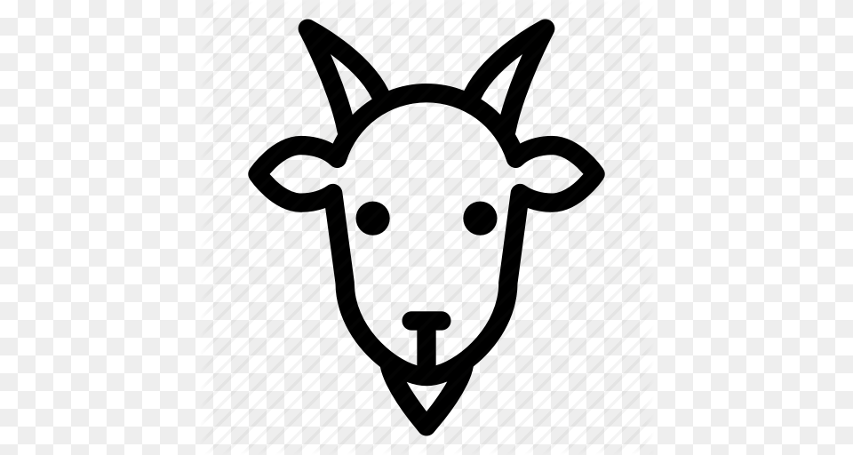 Download Goat Icon Clipart Sheep Boer Goat Clip Art Sheep, Livestock, Animal, Mammal Png
