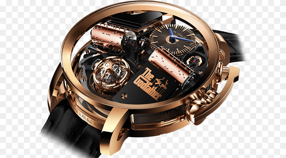 Download Godfather Musical Watch Jacob And Co Scarface Watch, Arm, Body Part, Person, Wristwatch Free Png