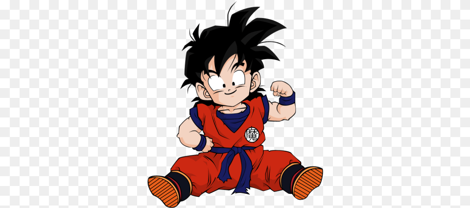 Download Gohan Dragon Ball Z Anime Characters, Baby, Person, Face, Head Png