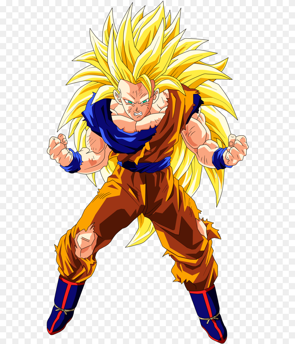 Download Goku Pic 175 Transparent Images Dragon Ball Son Goku Super Saiyan, Book, Comics, Publication, Person Png Image