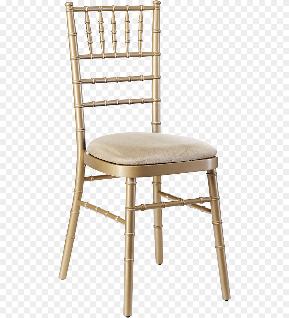 Download Gold Chiavari Chairs Rose Gold Tiffany Chair, Furniture Png