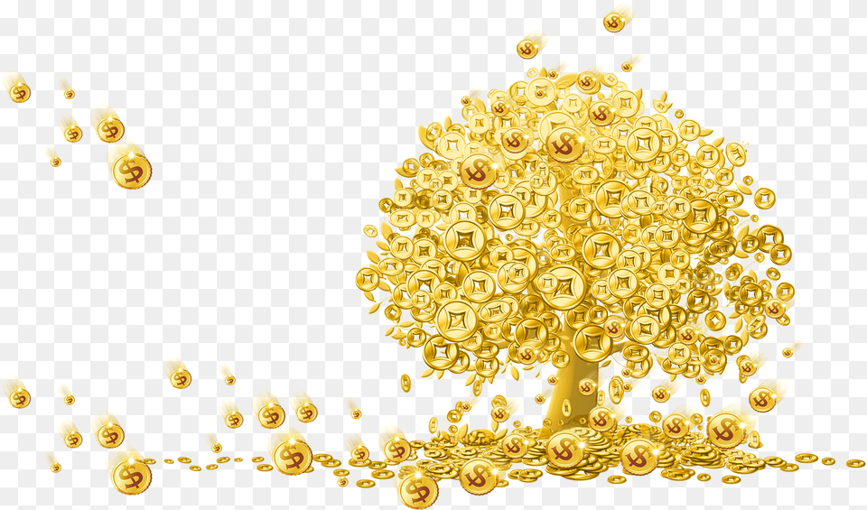 Download Gold Coins Coins Full Size Image Gold Coins Images, Accessories, Treasure, Chandelier, Lamp Free Png