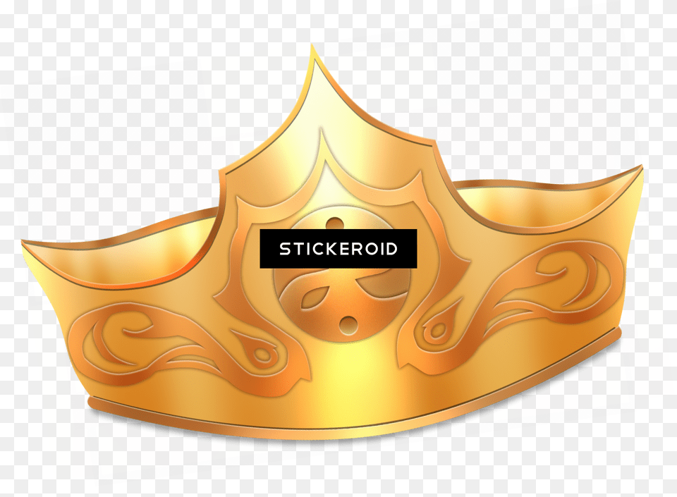 Gold Crown Crown Full Size Image Pngkit Portable Network Graphics, Birthday Cake, Cake, Cream, Dessert Free Png Download
