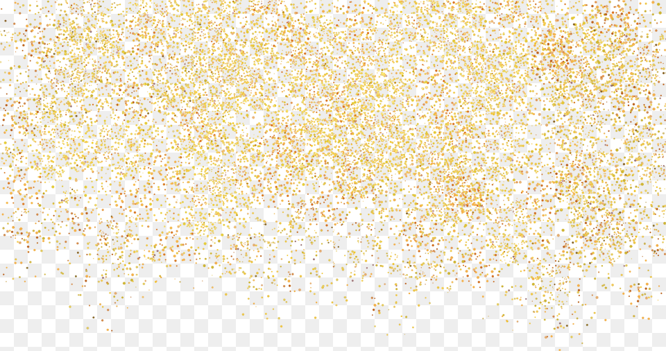 Gold Encapsulated Yellow Postscript Texture Glitter Gold Sparkles Transparent, Paper, Confetti Free Png Download