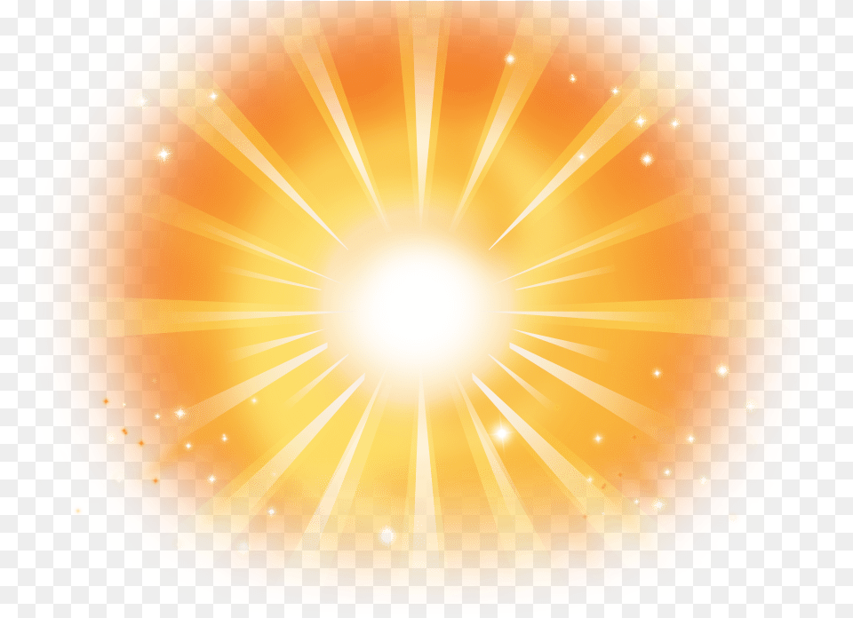 Download Gold Flare Transparent Gold Light, Lighting, Nature, Outdoors, Sky Free Png