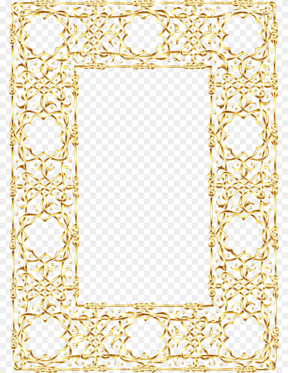 Download Gold Frame With No Background Clipart Desktop Wallpaper, Home Decor, Rug, Pattern Free Png