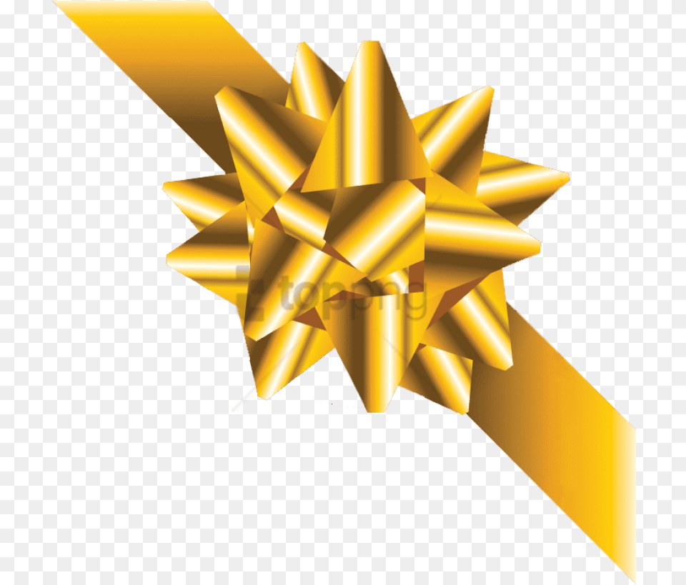 Download Gold Gift Bow Images Portable Network Graphics Png Image