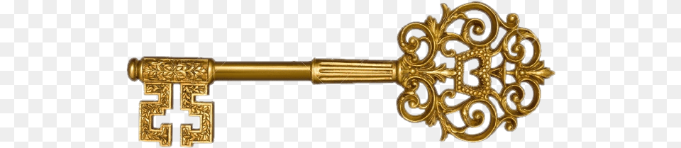 Download Gold Key For Kids Skeleton Key Gold Png