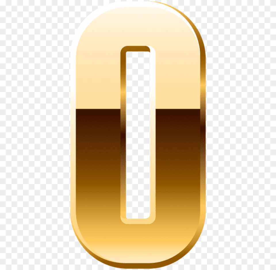 Gold Number Zero Clipart Photo Illustration, Electronics, Mobile Phone, Phone, Text Free Png Download