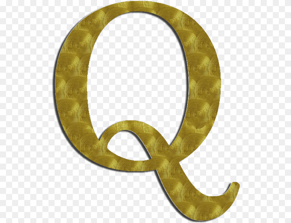 Gold Q Texture Foil Image Stencil, Ping Pong, Ping Pong Paddle, Racket, Sport Free Png Download