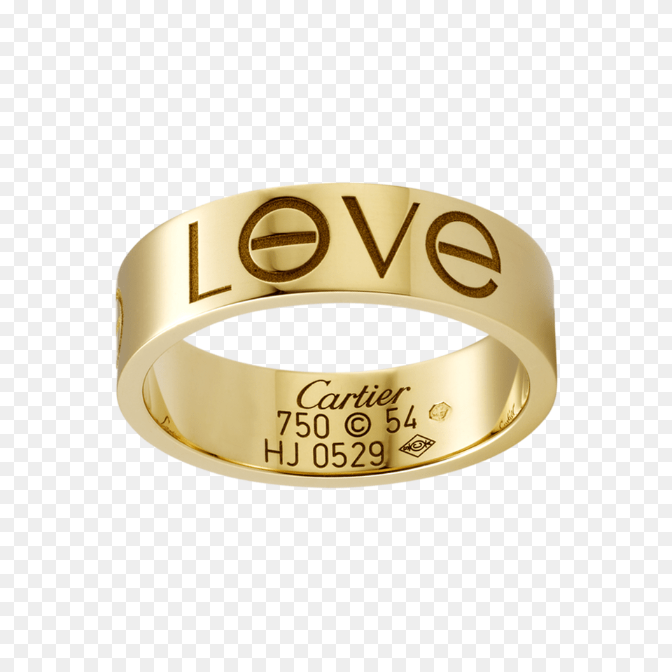Download Gold Ring Cartier Love Ring Love, Accessories, Jewelry, Disk Png Image