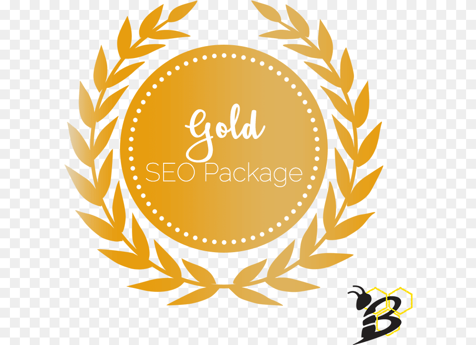 Gold Seo Package Laurel Wreath Full Size Laurel Wreath, Logo, Symbol, Pattern Free Png Download