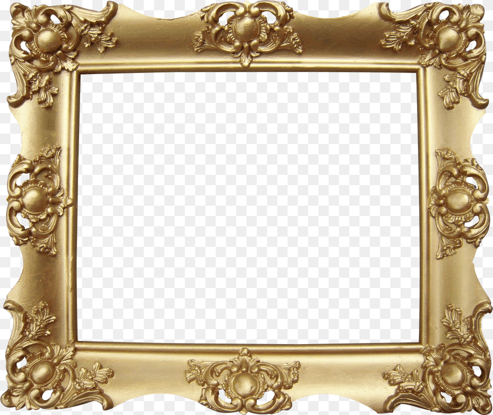 Gold Victorian Picture Frame X Victorian Style Picture Frames Free Png Download