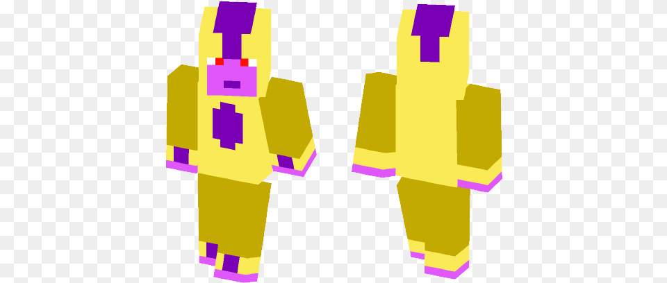 Golden Frieza Dragon Ball Minecraft Skin For De Minecraft Skins Deadpool, Person, Purple Free Png Download