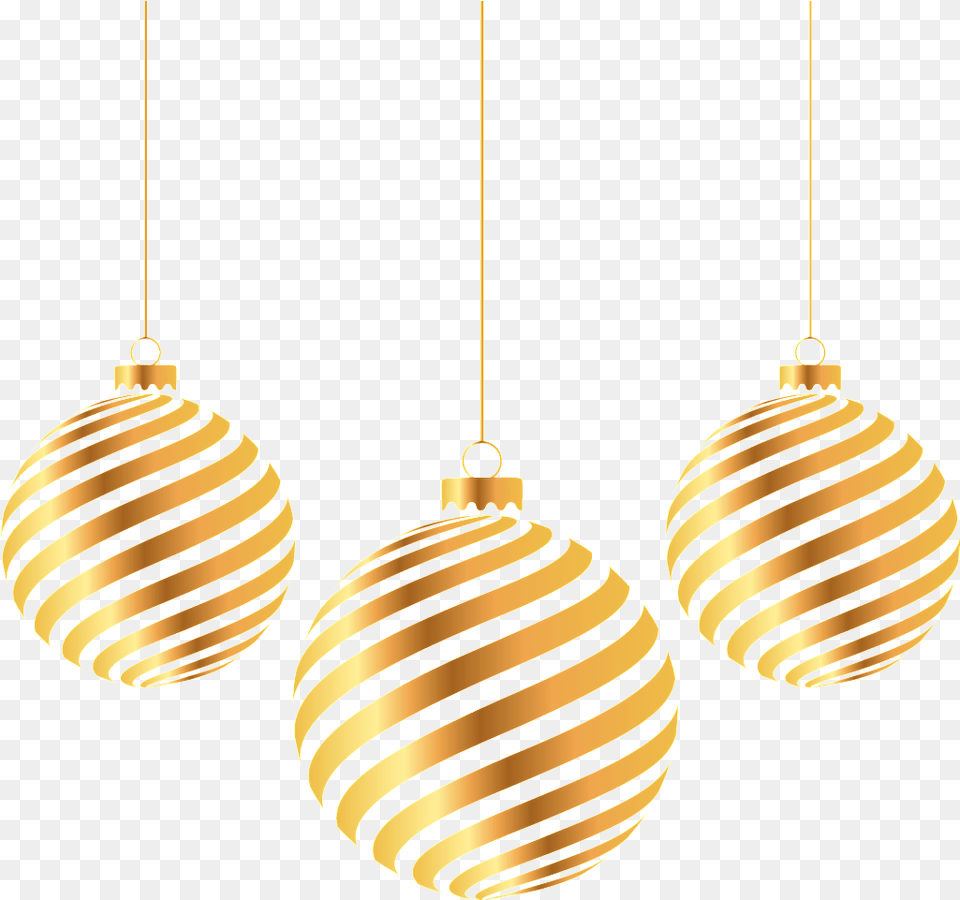 Download Golden Graffiti Light Bulb Transparent Christmas Christmas Balls Vector, Accessories, Earring, Jewelry, Gold Free Png