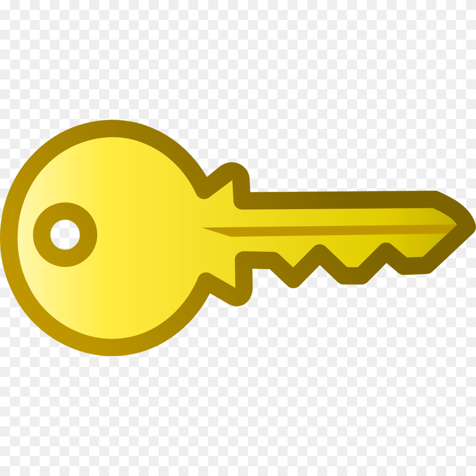 Download Golden Key Icon Image With No Background Gold Key Icon, Animal, Fish, Sea Life, Shark Free Transparent Png