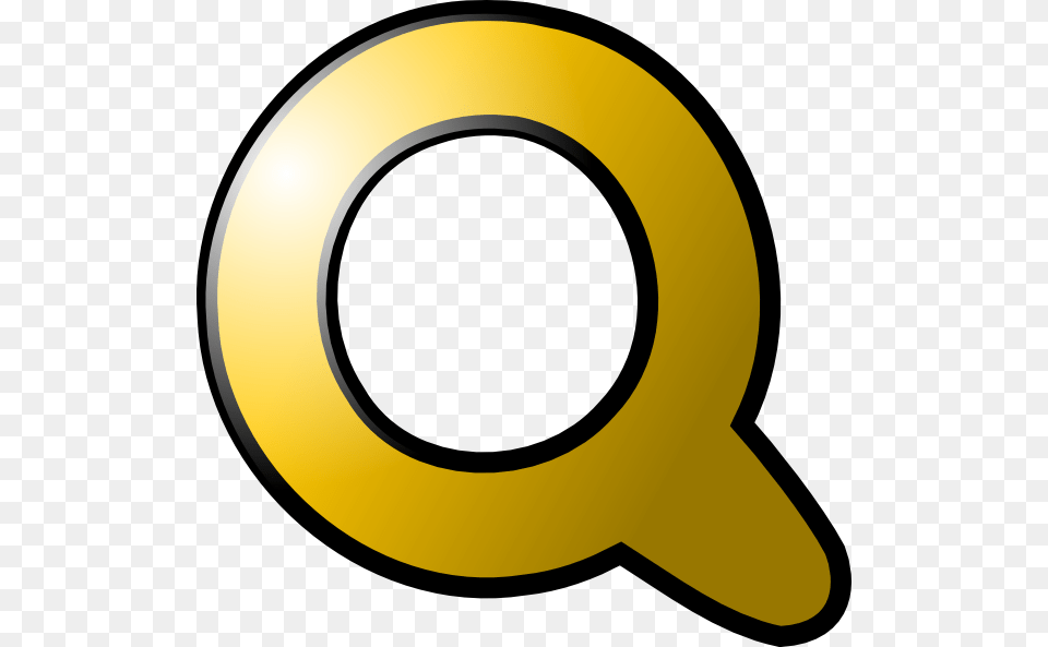 Golden Q Clipart, Symbol, Text, Number, Clothing Free Png Download