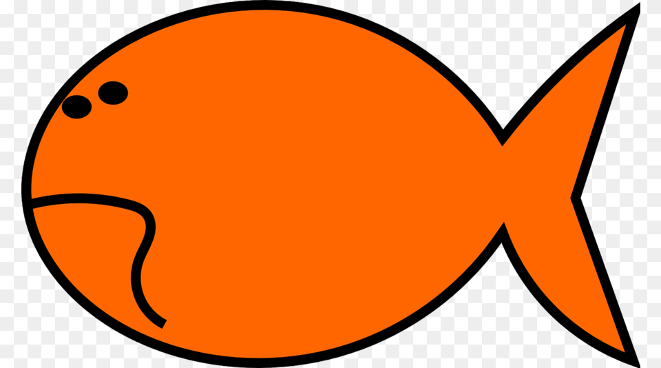 Download Goldfish Clip Art Clipart Goldfish Clip Art Orange, Animal, Fish, Sea Life, Disk Png Image