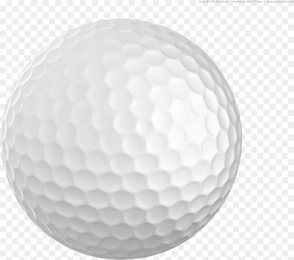 Download Golf Ball Clipart Coral Canyon, Golf Ball, Sport, Plate Png Image
