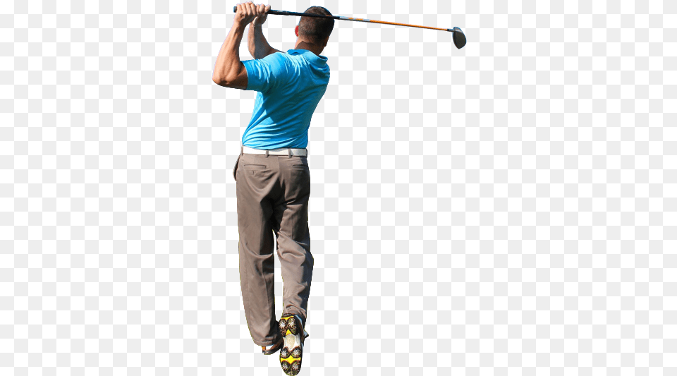 Download Golfer Image With No Golfer, Adult, Person, Male, Man Png