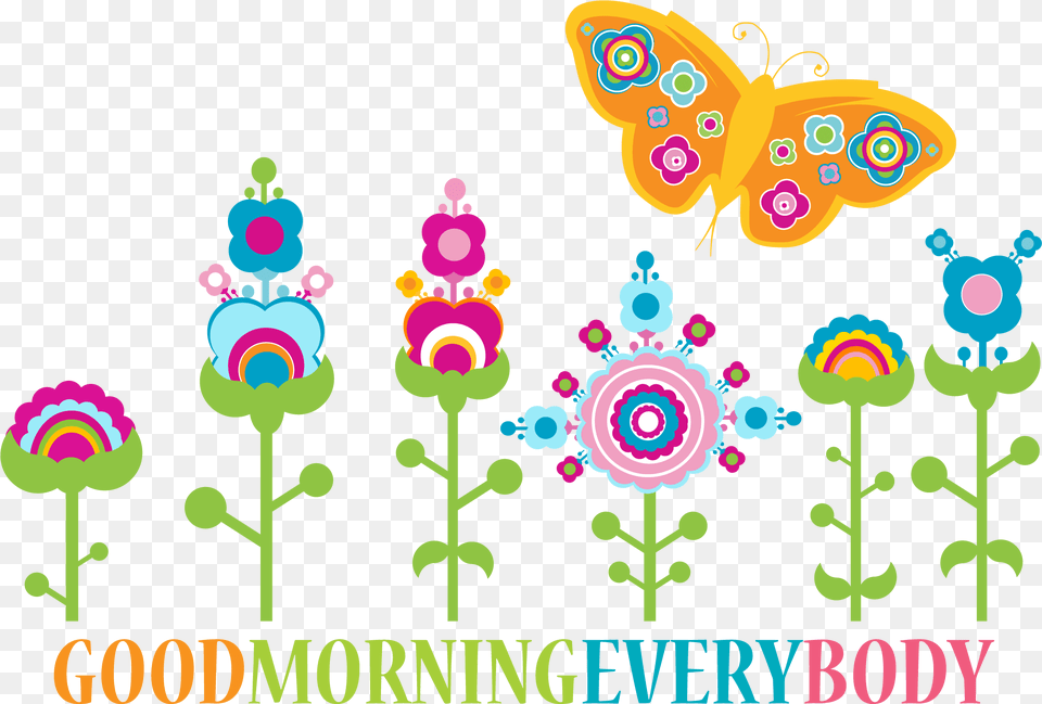 Download Good Morning Background Good Morning, Art, Floral Design, Graphics, Pattern Free Transparent Png