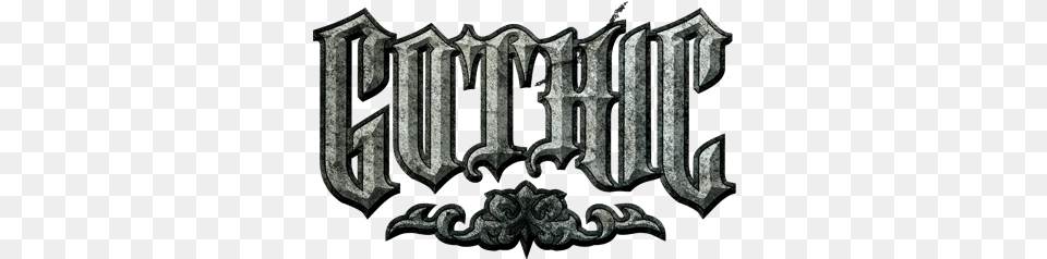 Download Gothic Photos Gothic, Gate, Text, Logo Free Png
