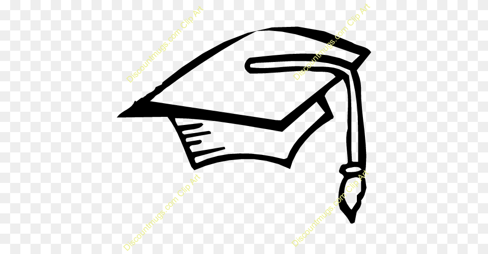 Download Graduation Cap Clip Art Black Clipart Graduation Ceremony, Outdoors, Bow, Weapon, Nature Free Png