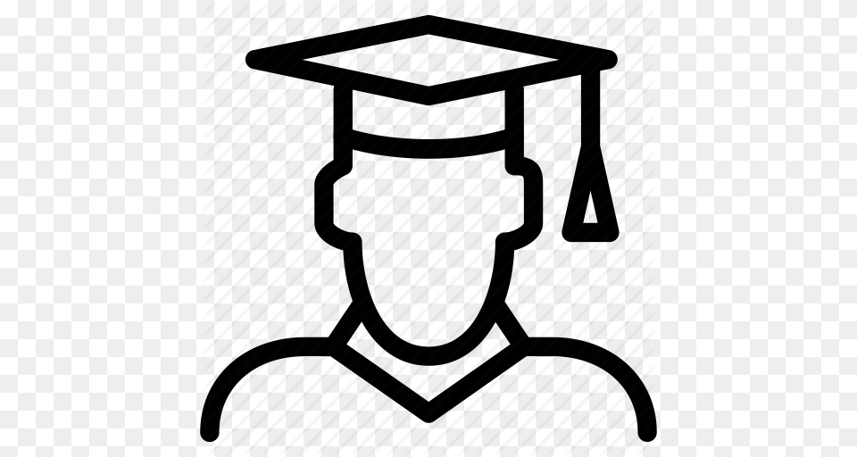 Download Graduation Cap Icon Transparent Background Clipart, People, Person, Architecture, Building Png Image