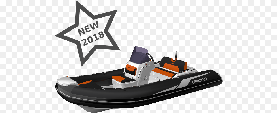Download Grand Golden Line 420 60hp Package Vector Animated Blue Star Gif, Boat, Vehicle, Transportation, Watercraft Png Image