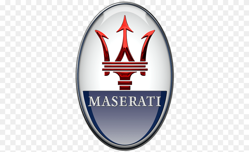 Download Granturismo Car Brand Maserati Logo File Hd Hq Maserati Logo, Trident, Weapon, Emblem, Symbol Free Png