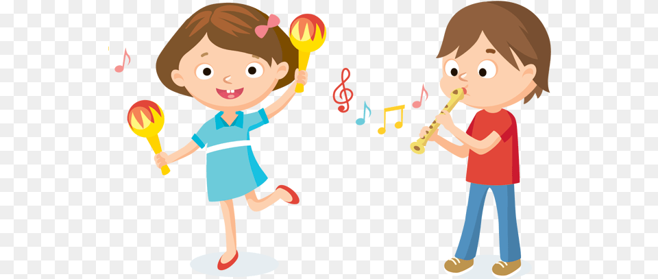 Download Graphic Library Collection Of Kids Playing Music Clipart, Baby, Person, Face, Head Png