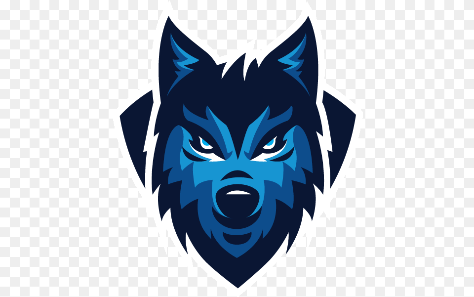 Download Gray Head Sports Wolf Team Logo Sport Hq Wolf Gaming Logo, Animal, Baby, Mammal, Person Png Image