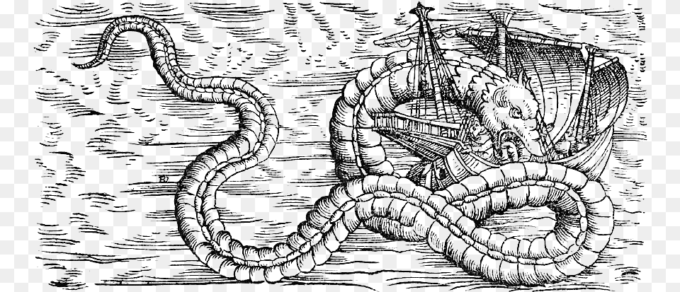 Download Great American Sea Serpent Native American Water Serpent, Lace Png