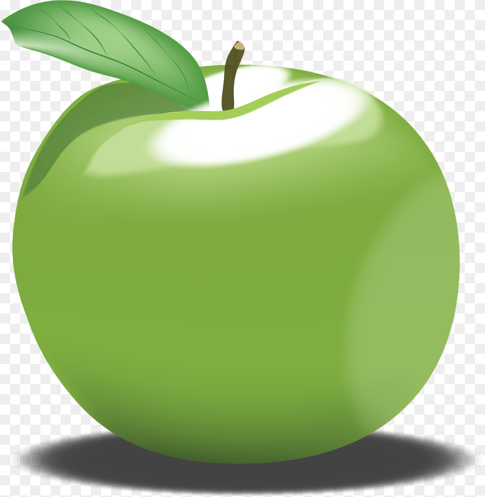 Download Green Apple File For Designing Projects 1 Green Apple Clipart, Food, Fruit, Plant, Produce Free Png