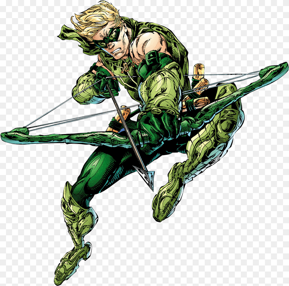 Download Green Arrow Logo Green Arrow Dc, Weapon, Archer, Archery, Bow Free Png