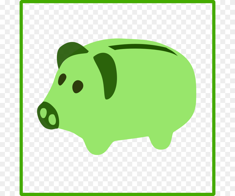 Download Green Economy Icon Clipart Computer Icons Economy Clip, Animal, Mammal, Pig, Piggy Bank Png