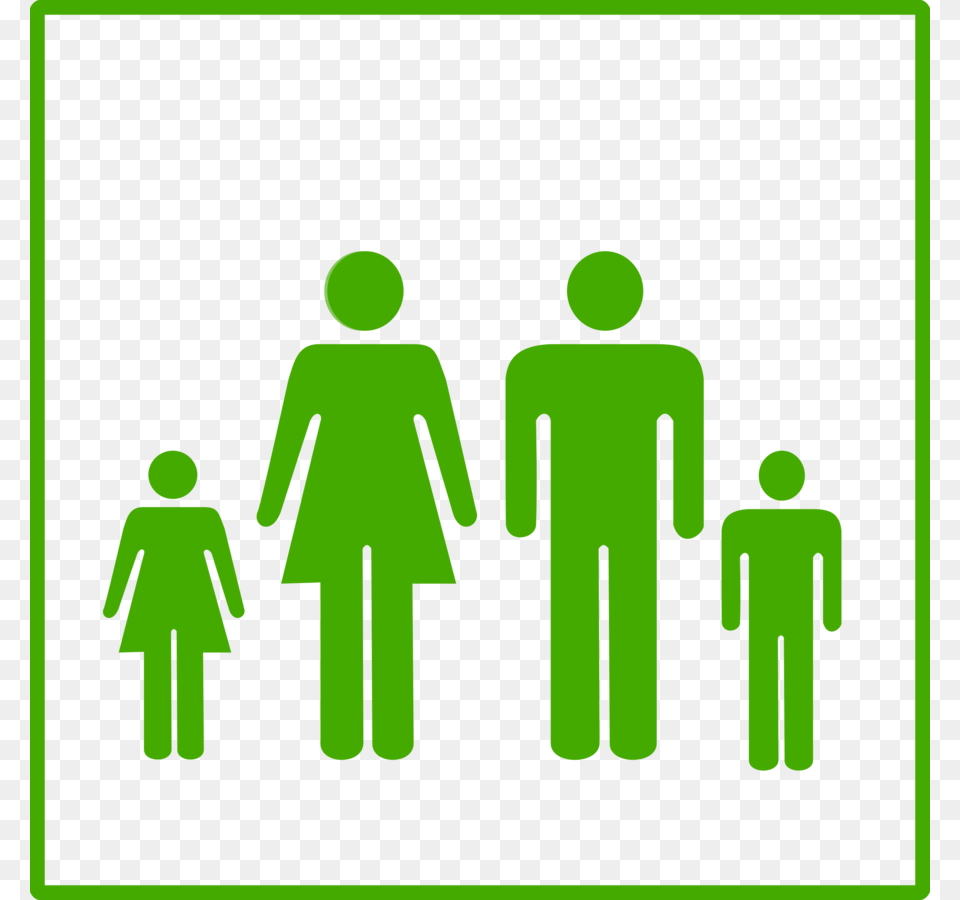 Green Family Icon Clipart Computer Icons Clip Art, Sign, Symbol, Person Free Png Download