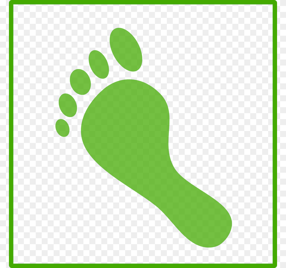 Download Green Footprint Icon Clipart Ecological Footprint Free Transparent Png