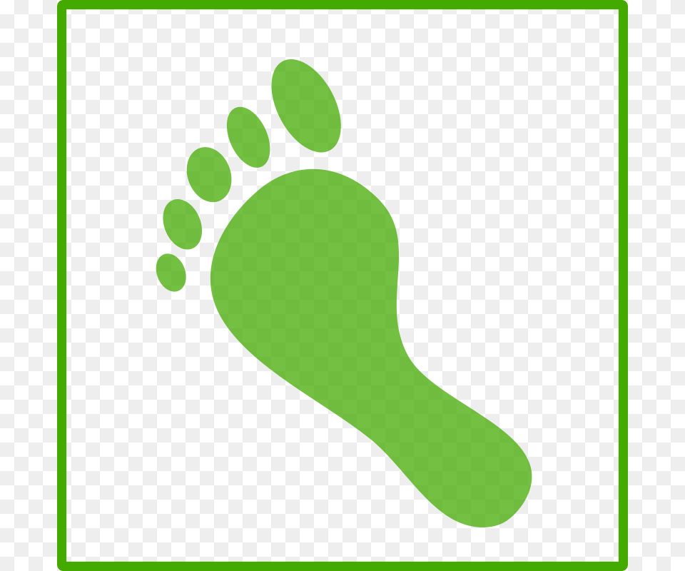 Green Footprint Icon Clipart Ecological Footprint Free Png Download
