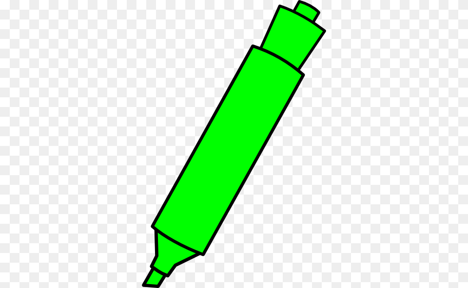 Green Highlighter Marker Clipart, Dynamite, Weapon Free Png Download